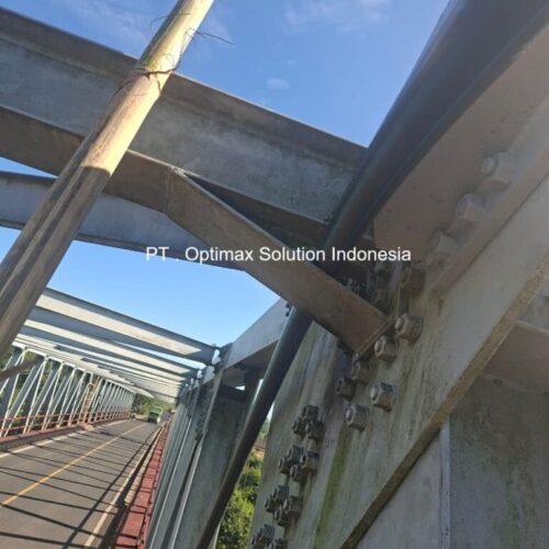 External Stressing Jembatan Way Batanghari, Lampung (3)